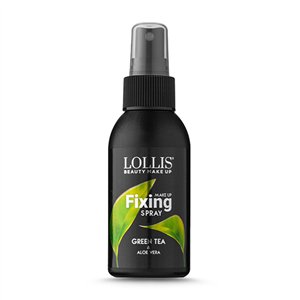 Spray fixator de machiaj Lollis cu aloe vera și ceai verde 100 ml
