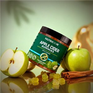 Apple Cider Gummies 120 g NUTRICODE NO ADDED SUGAR