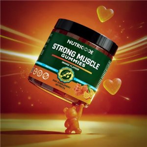 Strong Muscle Gummies 120 g NUTRICODE NO ADDED SUGAR