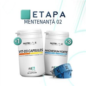 Fit6 - Menținere 2 - VIT-D3 CAPSULES & 3xMAGNESIUM FORTE Noua Generație 